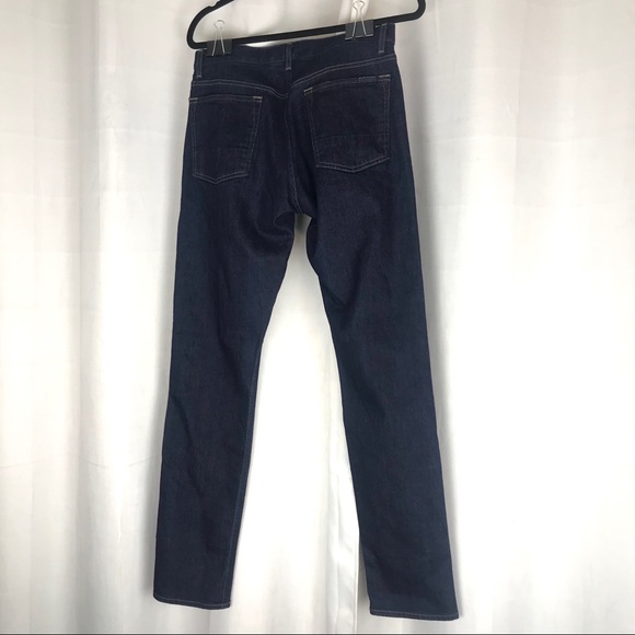 7 For All Mankind Adrien Slim Taper Dark Jeans - Picture 4 of 8